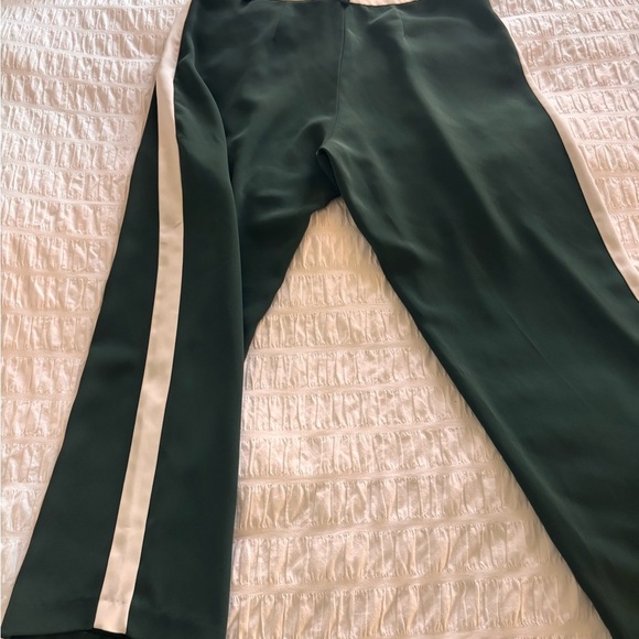 Parker Green Pants with Cream Accent - Picture 4 of 9